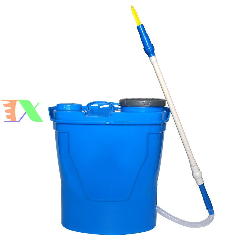 Dụng cụ bón phân dạng thùng chứa TMP, Máy bón phân đeo lưng, Thùng bón phân đeo vai