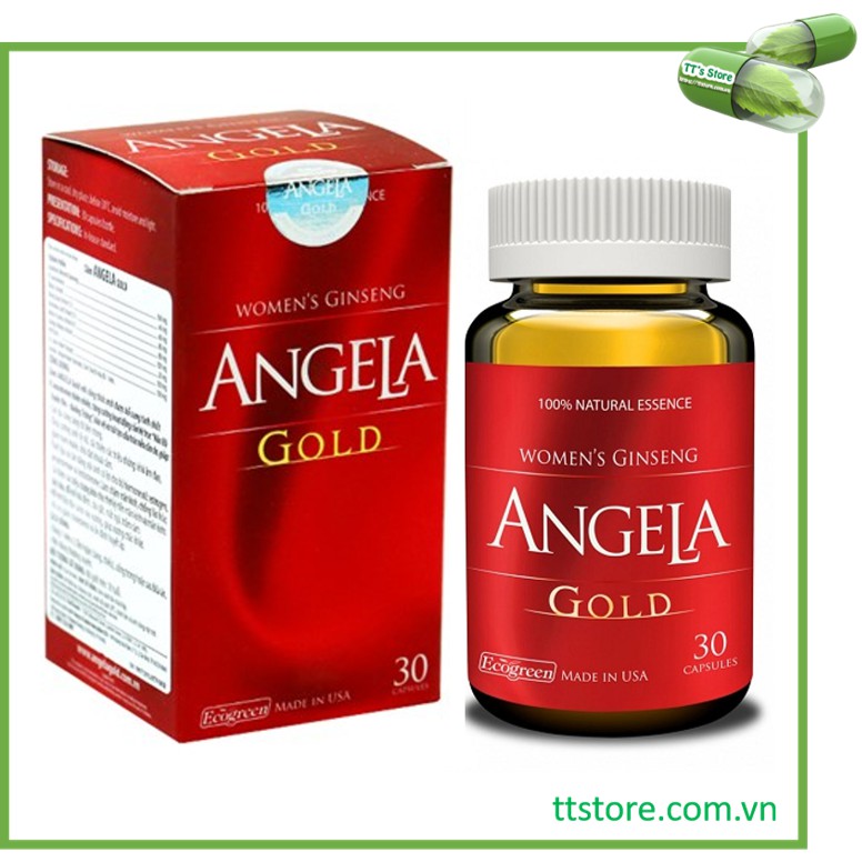 [HCM]Sâm ANGELA Gold (Hộp 30 viên) [Angella agela]