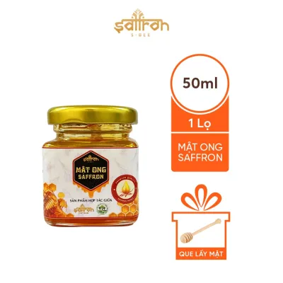 Mật ong mix Saffron Nhụy Hoa Nghệ Tây 50ml/lọ SBEE bồi bổ cơ thể