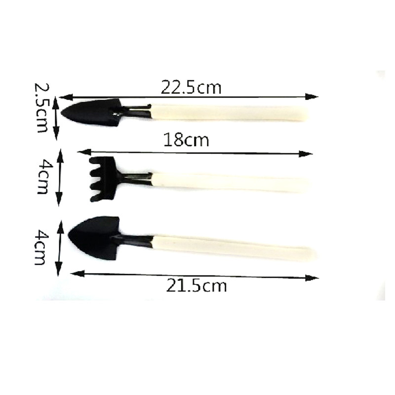 Bộ Xẻng Cào Mini trồng cây cảnh 3 Món