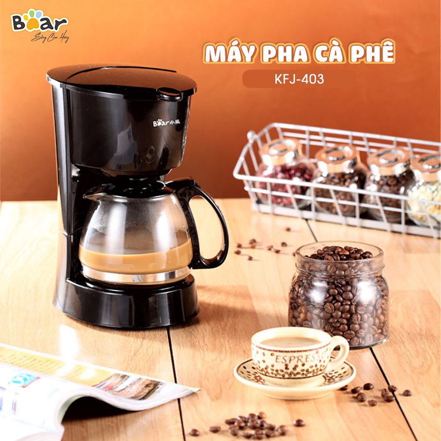 Máy Pha Cà Phê Bear CF- B06V2 (KFJ-403)