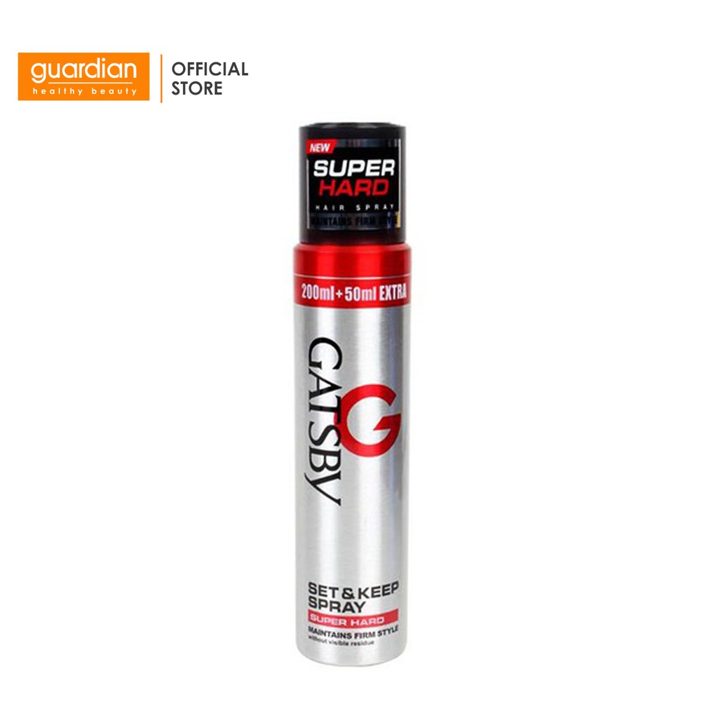 Gôm Xịt Tóc Siêu Cứng Gatsby 250Ml