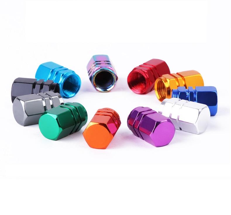 Bộ 4 Nắp Đậy Van Bánh Ô Tô, Xe Máy Chuyên Dụng