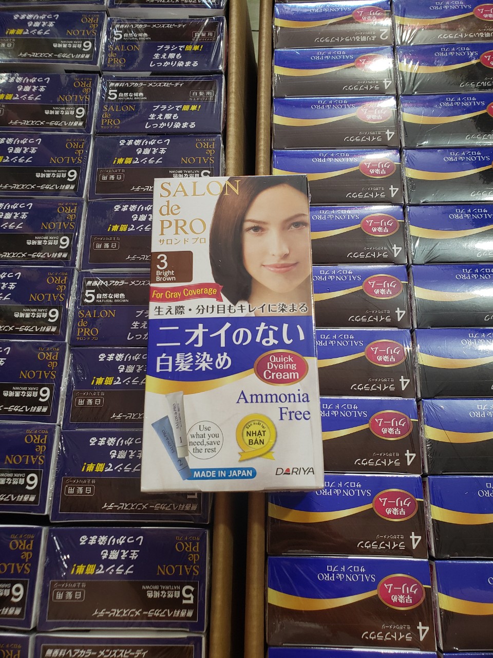 ( Nữ ) Thuốc Nhuộm Tóc Salon De Pro Nhật Bản Số 3