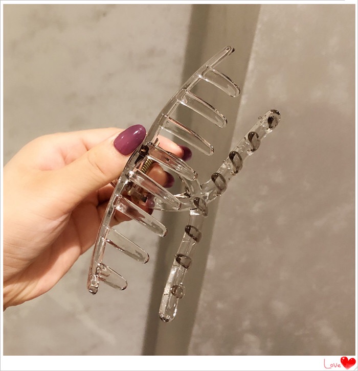 KOREMI Kẹp Tóc Càng Cua Hairpin Limpid Y