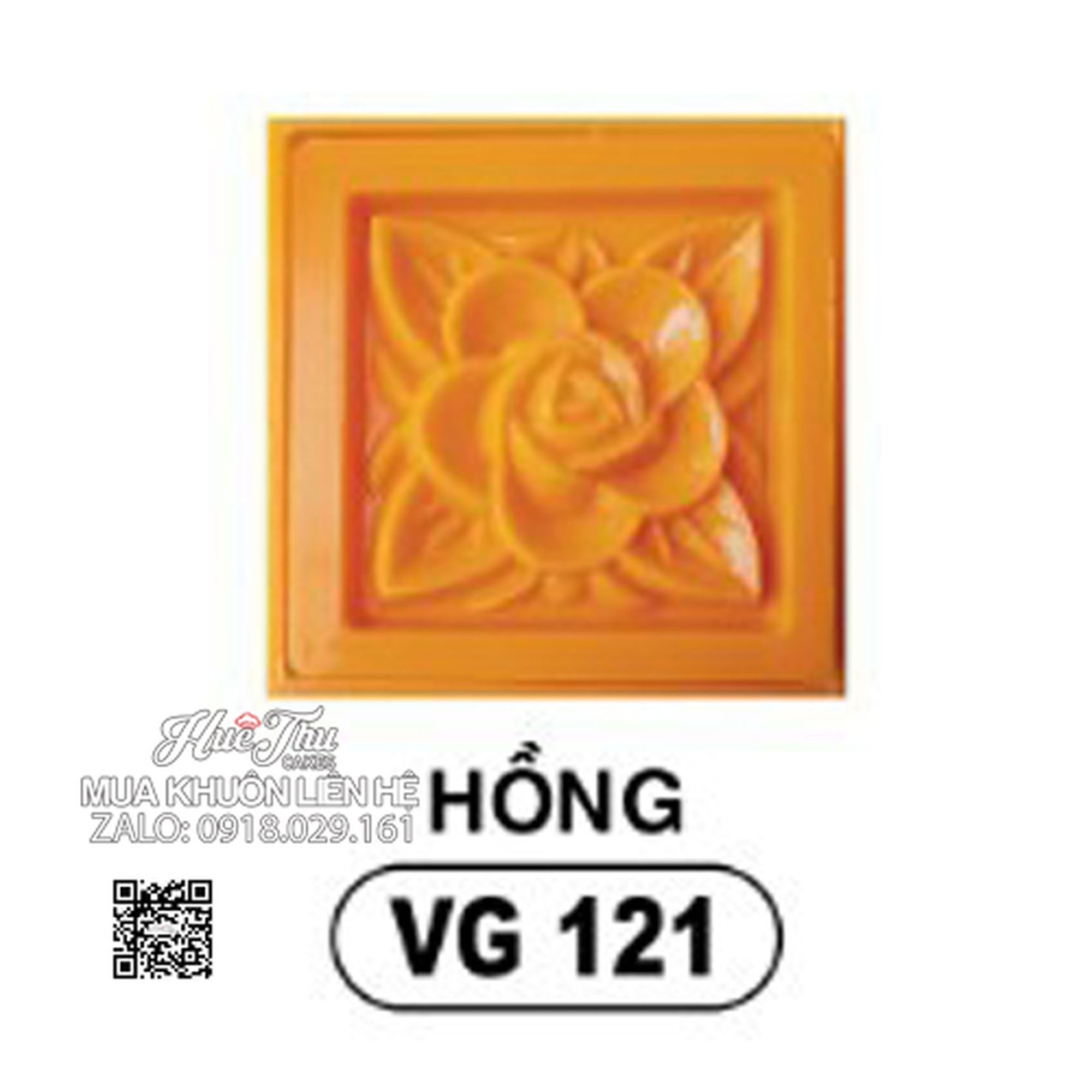 Khuôn xôi hình Vuông 12cm - khuôn ép xôi, khuôn nhấn xôi Vĩnh Trường