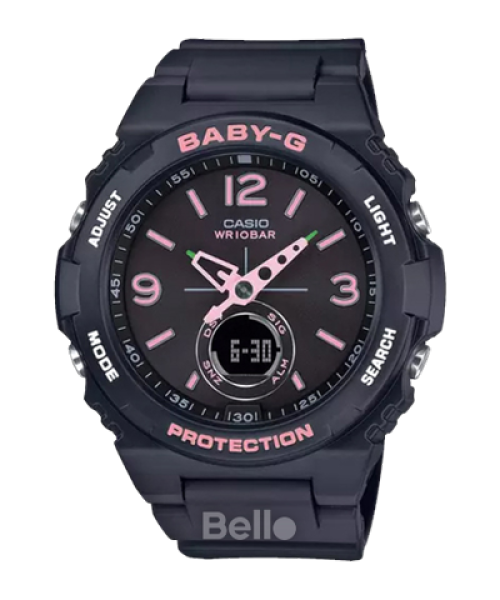 Đồng hồ Casio Baby-G Nữ BGA-260SC-1ADR chính hãng  chống va đập, chống nước 100m - Bảo hành 5 năm - Pin trọn đời