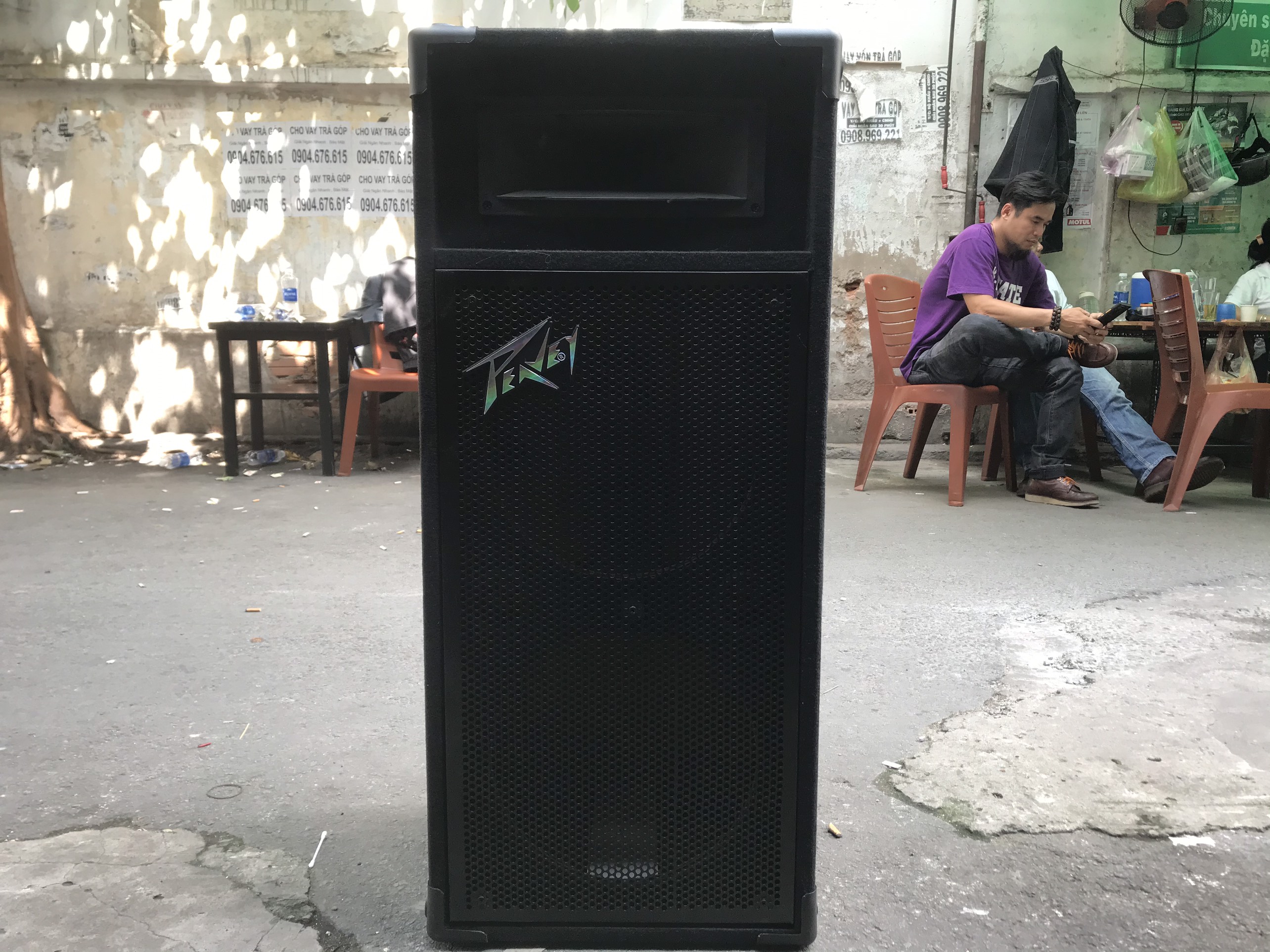 1 cái vỏ loa 2 bass 3 tấc