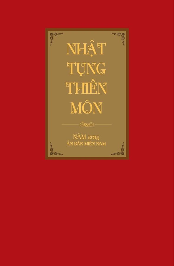 Nhật Tụng Thiền Môn (Tái bản năm 2023)