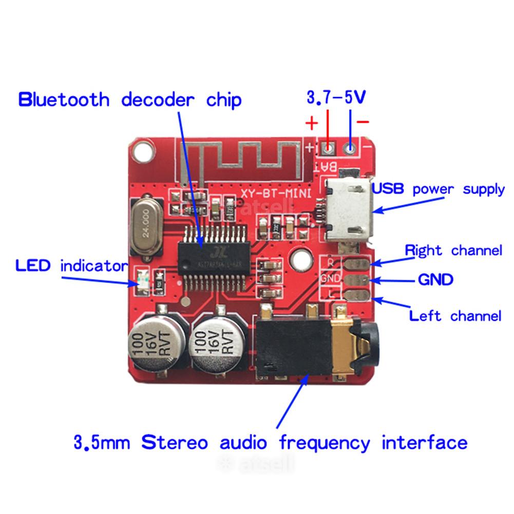 Bộ giải mã Bluetooth đã sửa đổi Bảng mạch Bluetooth 4.1 xy-bt-mini