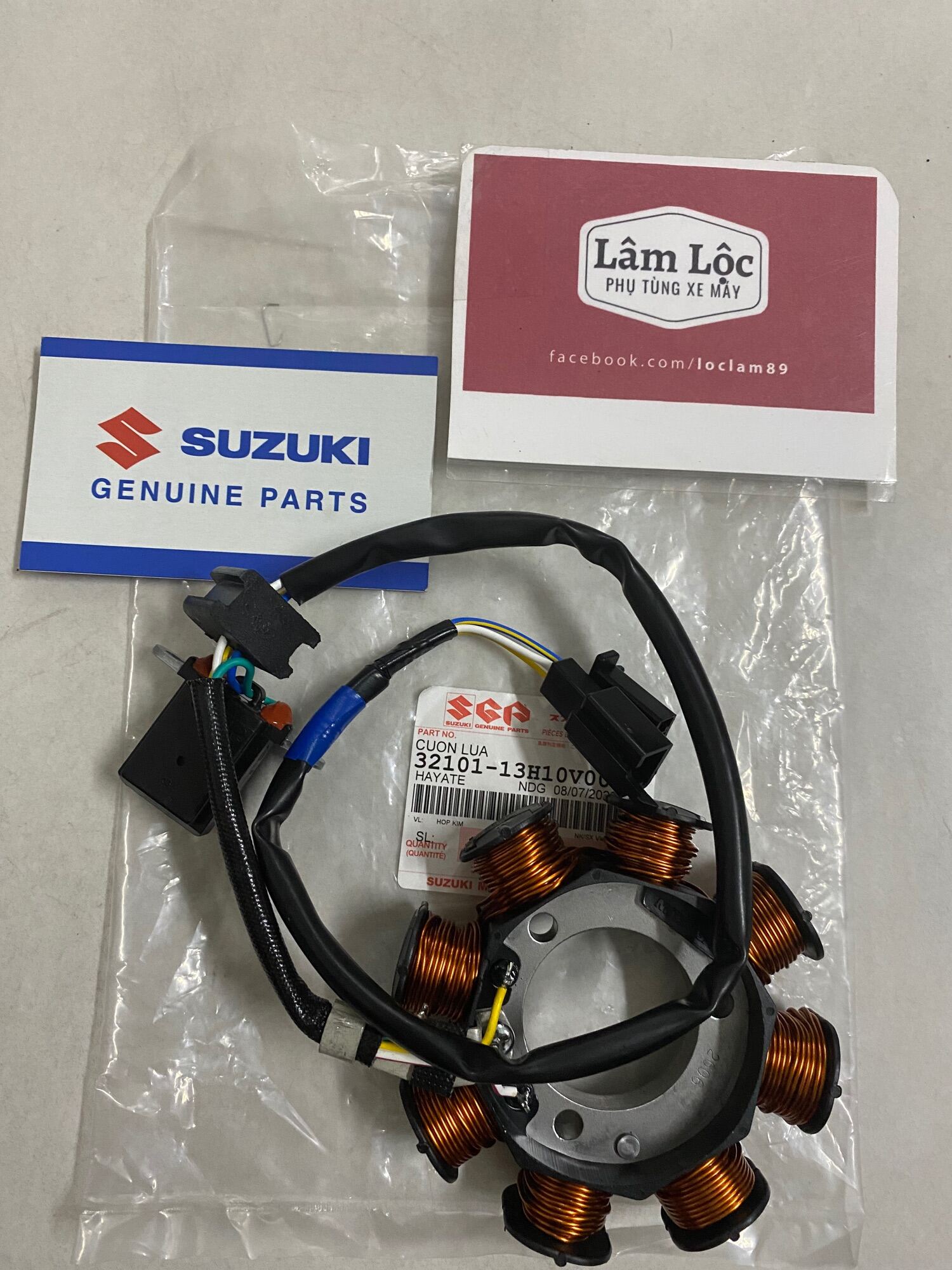 Cuộn lửa hayate sc(ko fi) 125 suzuki chính hãng