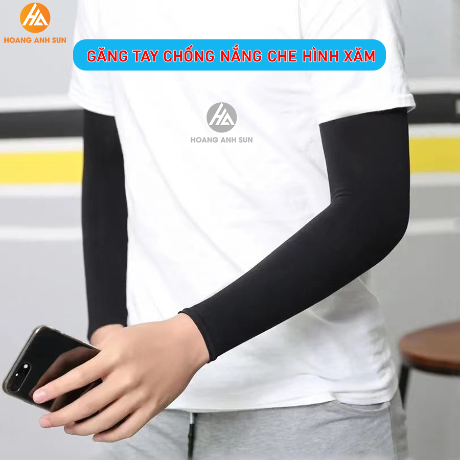 Găng tay chống nắng xỏ ngón không chữ cho nam nữ 65-80kg | Ống tay chống  nắng vải thun co giãn, dày dặn GSUN HN | Shopee Việt Nam
