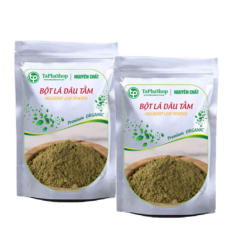 [Hàng mới về] Bột Lá Dâu Tằm Nguyên Chất 200g - Bột siêu mịn chất lượng cao
