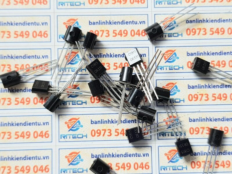 2sc1815, c1815 transistor npn 0.15a/60v to-92