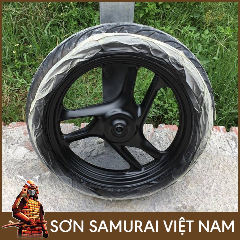 Sơn Samurai Màu Đen Nhám - Chai Sơn Xịt Samurai Đen Nhám 109A KHO SƠN SÀI GÒN