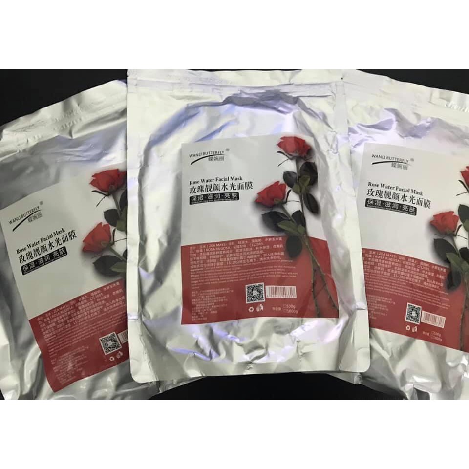 Mặt nạ collagen hoa hồng đỏ ( mặt nạ DNA cá hồi) cao cấp