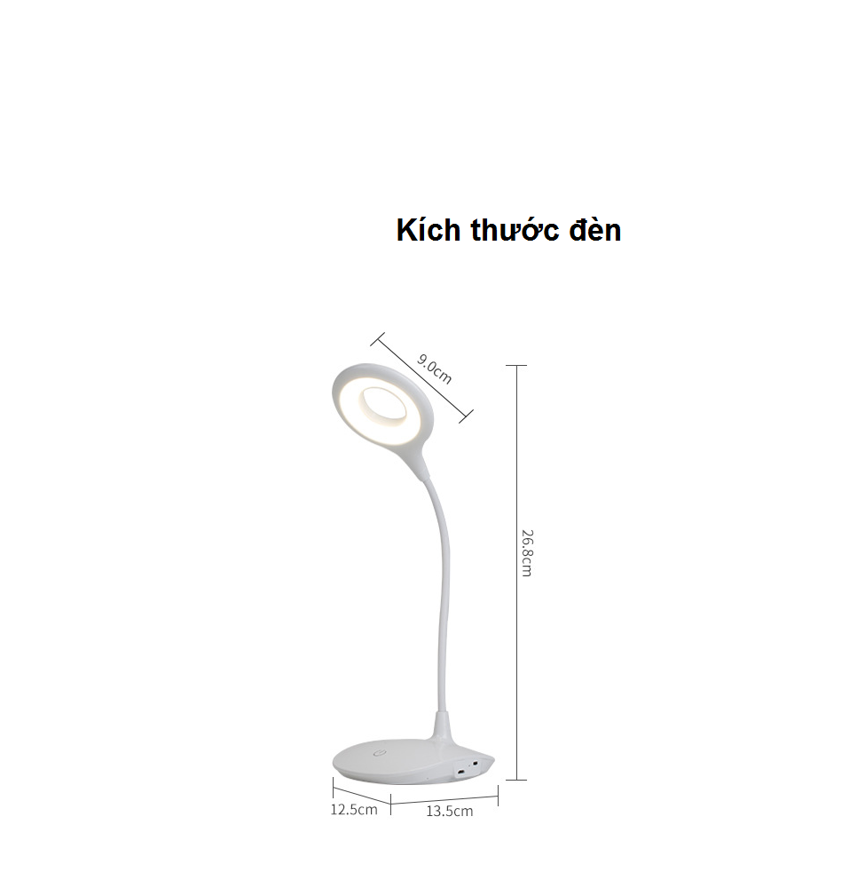 Đèn led bóng tròn chống cận cổng USB