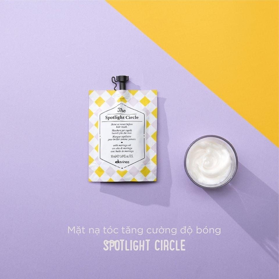 Mặt nạ tóc tạo bóng hoàn hảo Davines Spotlight Circle 50ML