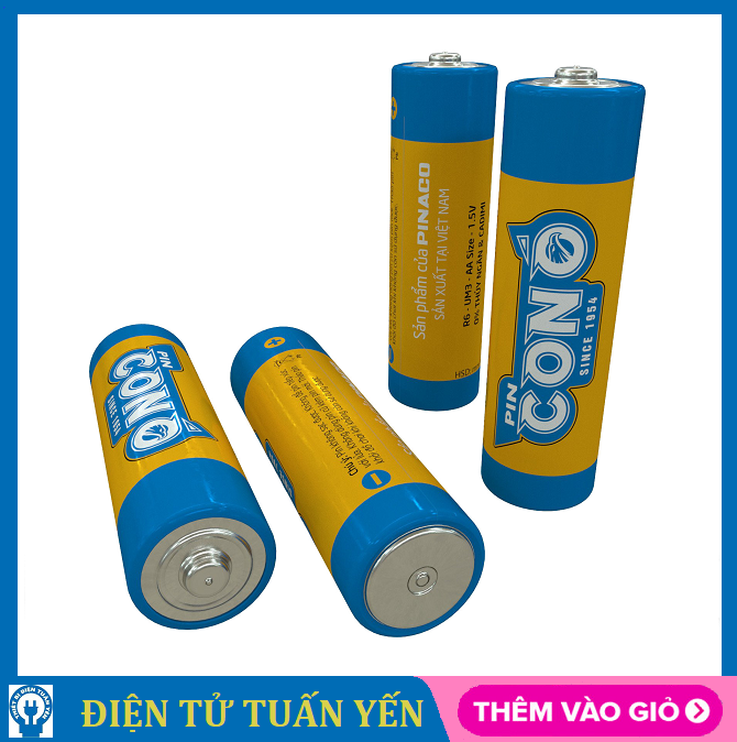 Hộp 40 viên pin tiểu 2A Con Ó lớn gắn đồ chơi, đồng hồ (mẫu mới nhất) - Hàng chính hãng
