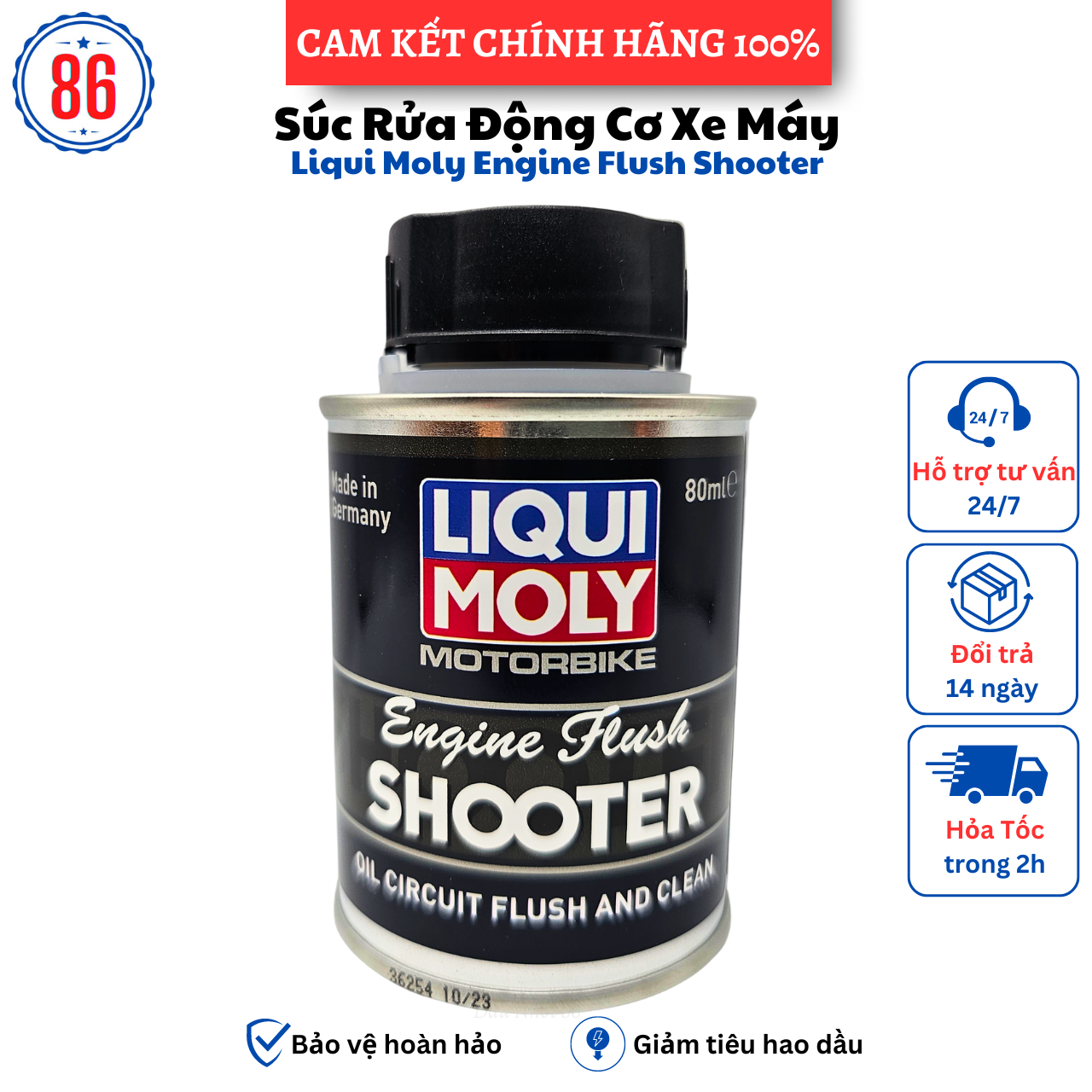 Súc Rửa Động Cơ Liqui Moly Engine Flush 20597 80ml