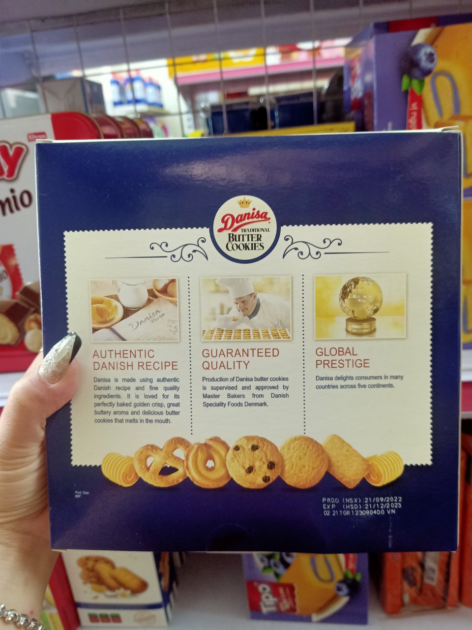 Bánh quy bơ Danisa hộp 454g