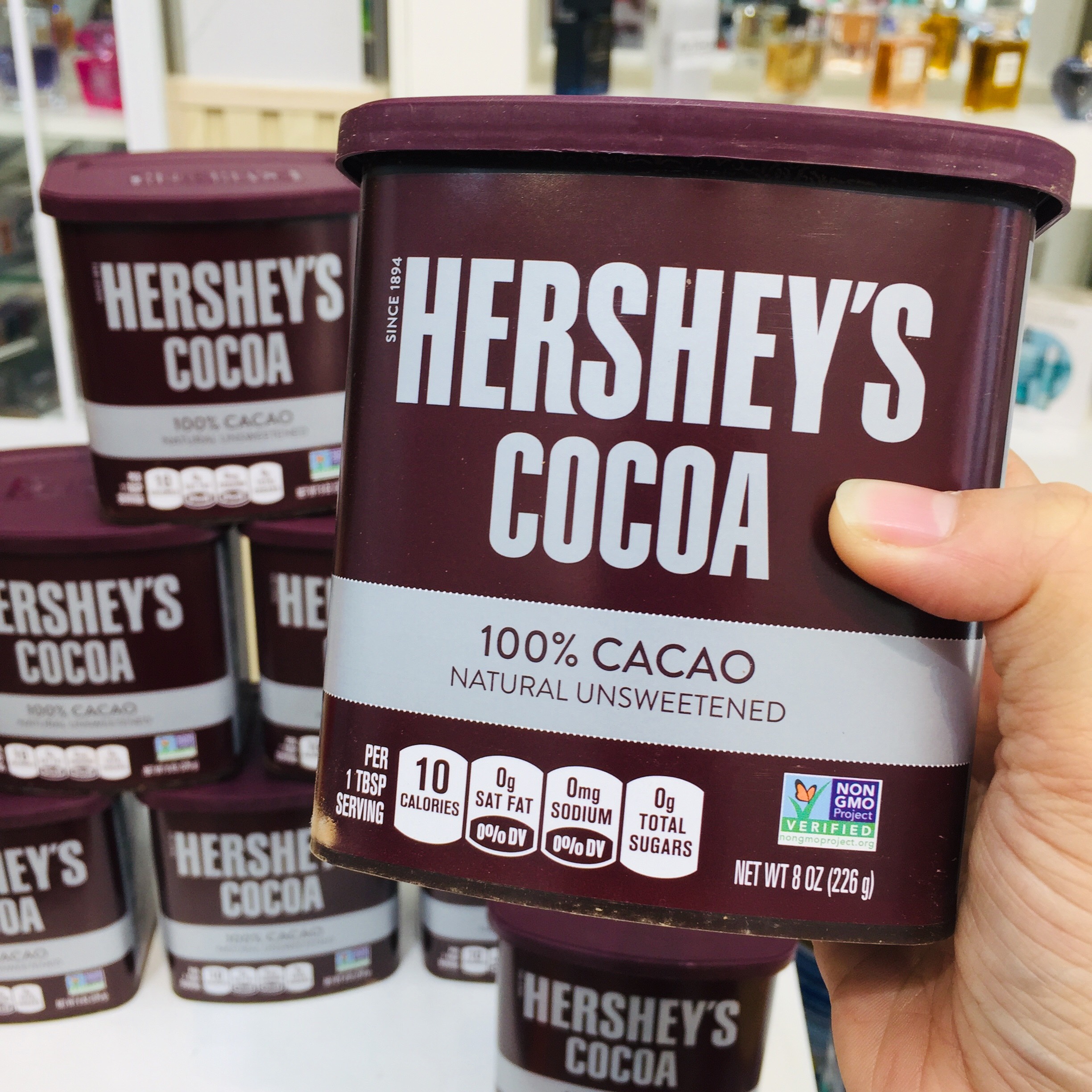 Bột Ca Cao Nguyên Chất Không Đường Hershey's Cocoa