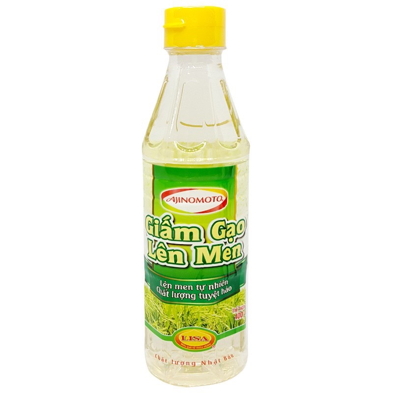 Giấm gạo lên men Ajinomoto chai 400ml