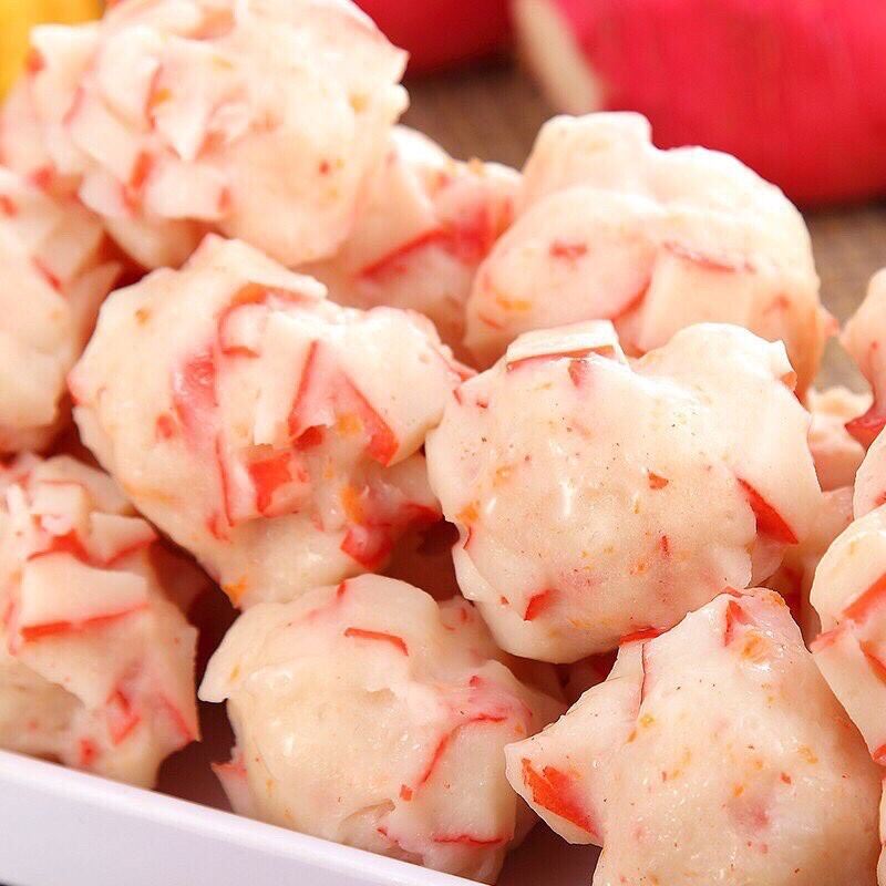 Tôm hùm viên surimi ăn lẩu gói 500gr (giao 4h tphcm)