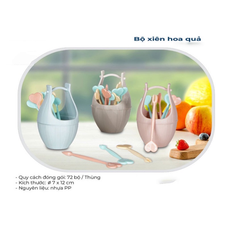 Dĩa Ăn Hoa Quả, Trái Cây Set 8 Dĩa