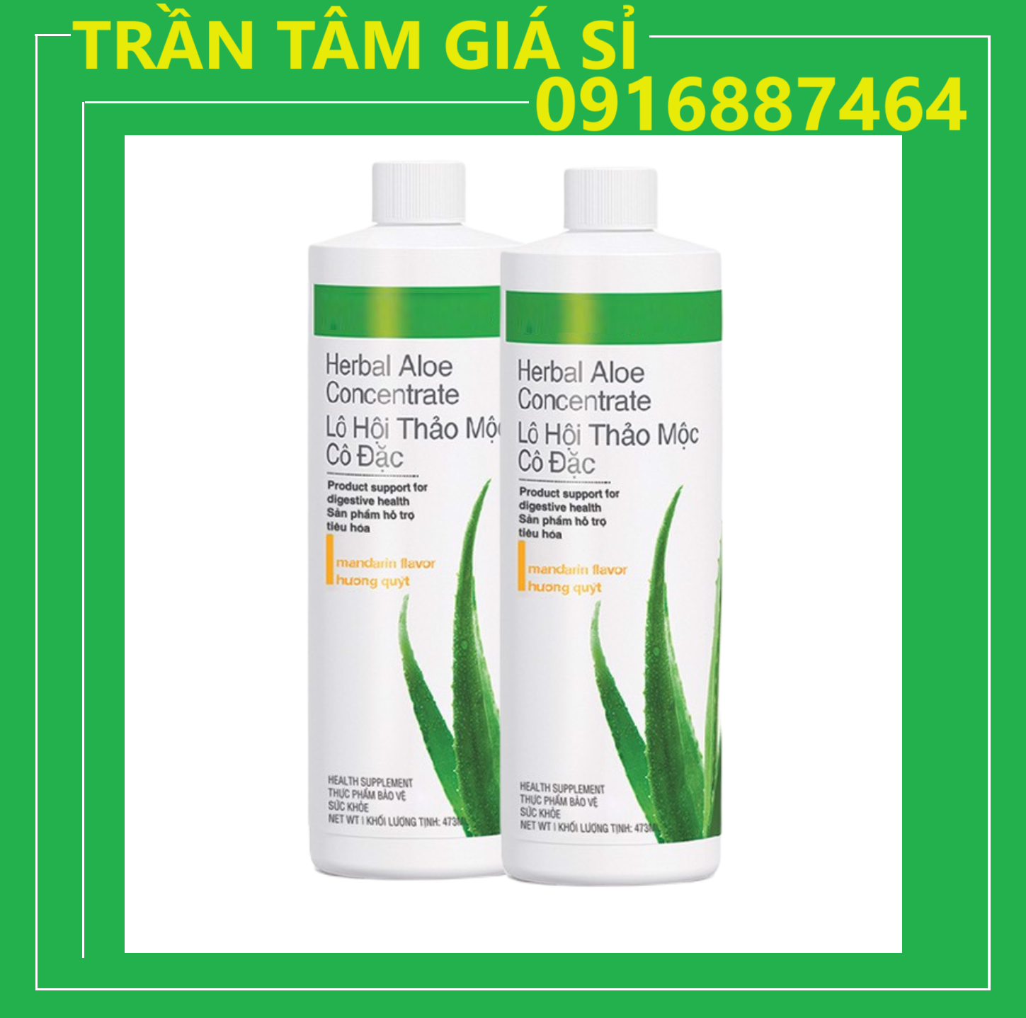 Lô hội thảo mộc cô đặc vị quýt Herba