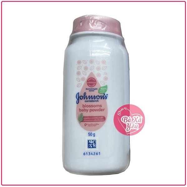 Combo 5 hộp phấn rôm thơm baby johnson's thái lan 200g