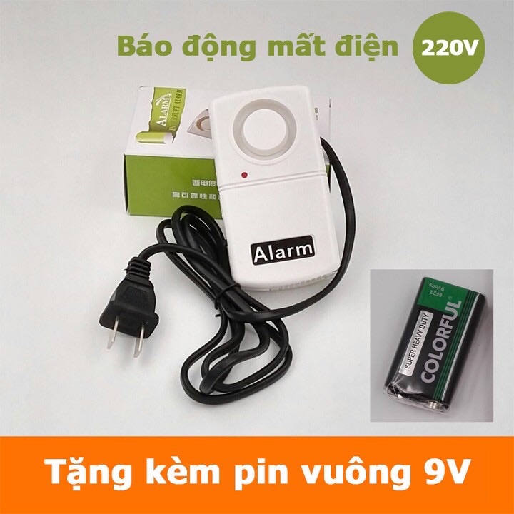 Chuông báo động mất điện,báo động cúp điện