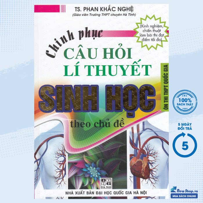 Sách - chinh phục câu hỏi lí thuyết sinh học theo chủ đề - phan khắc nghệ - - newshop