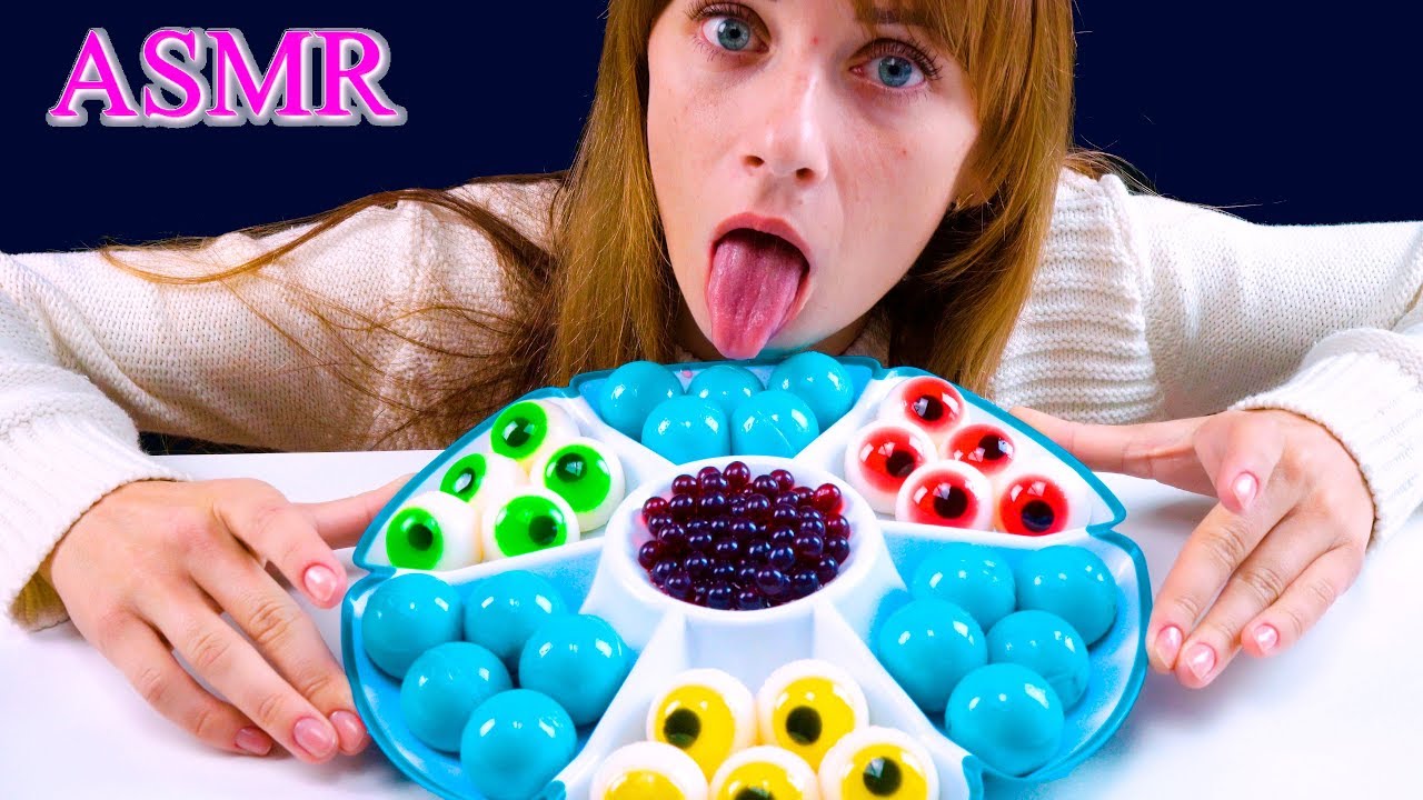 [HÀNG CHUẨN ĐỨC] Kẹo dẻo Trolli Glotzer con mắt (Eyeball) / đị.a cầ.u (Planet) - Đức