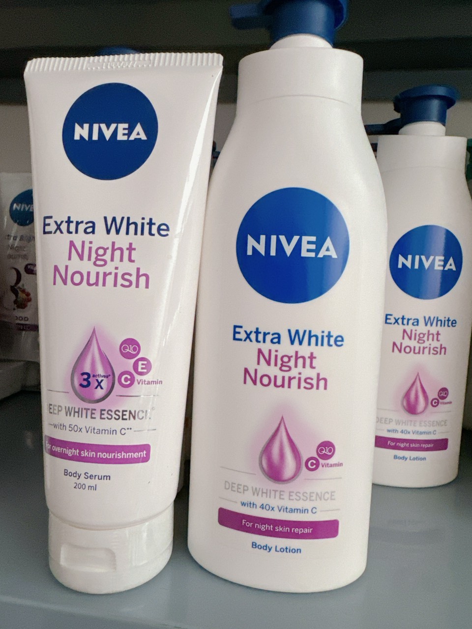 Sữa Dưỡng Thể Trắng Da Nivea Ban Đêm 350ml