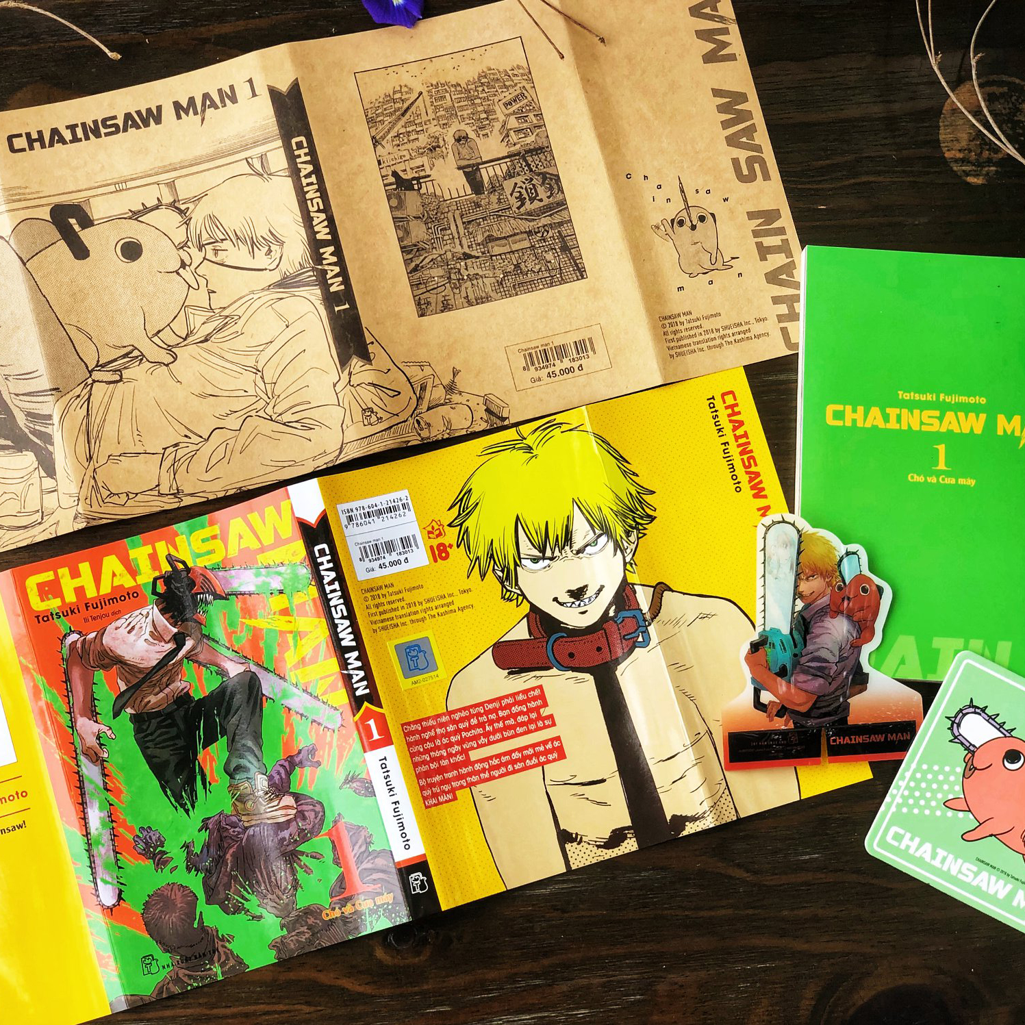 Chainsaw Man - Lẻ Tập (Tập 1, Tập 2, Tập 3, Tập 4, Tập 5 ...) (Tặng Đủ Quà)