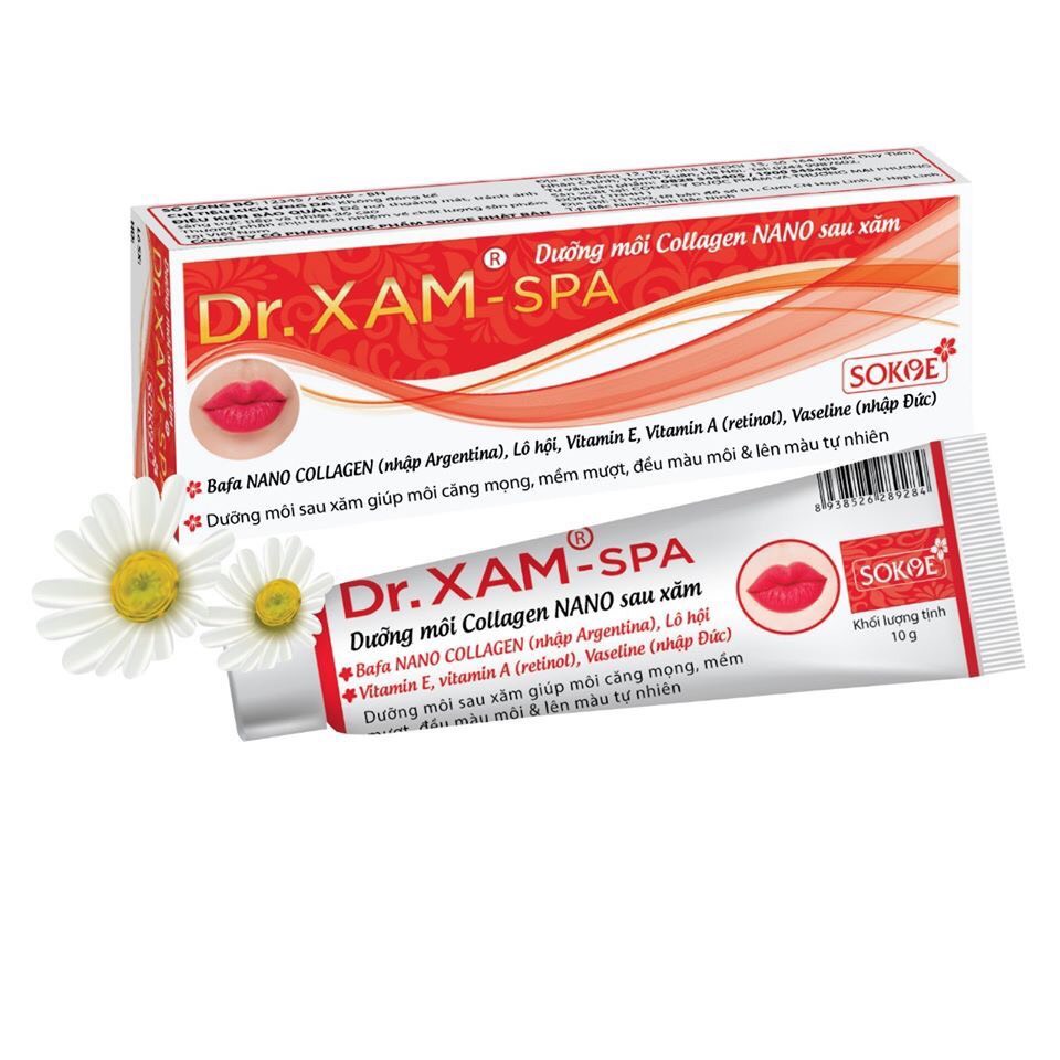 Kem dưỡng kích màu môi sau xăm DR XĂM