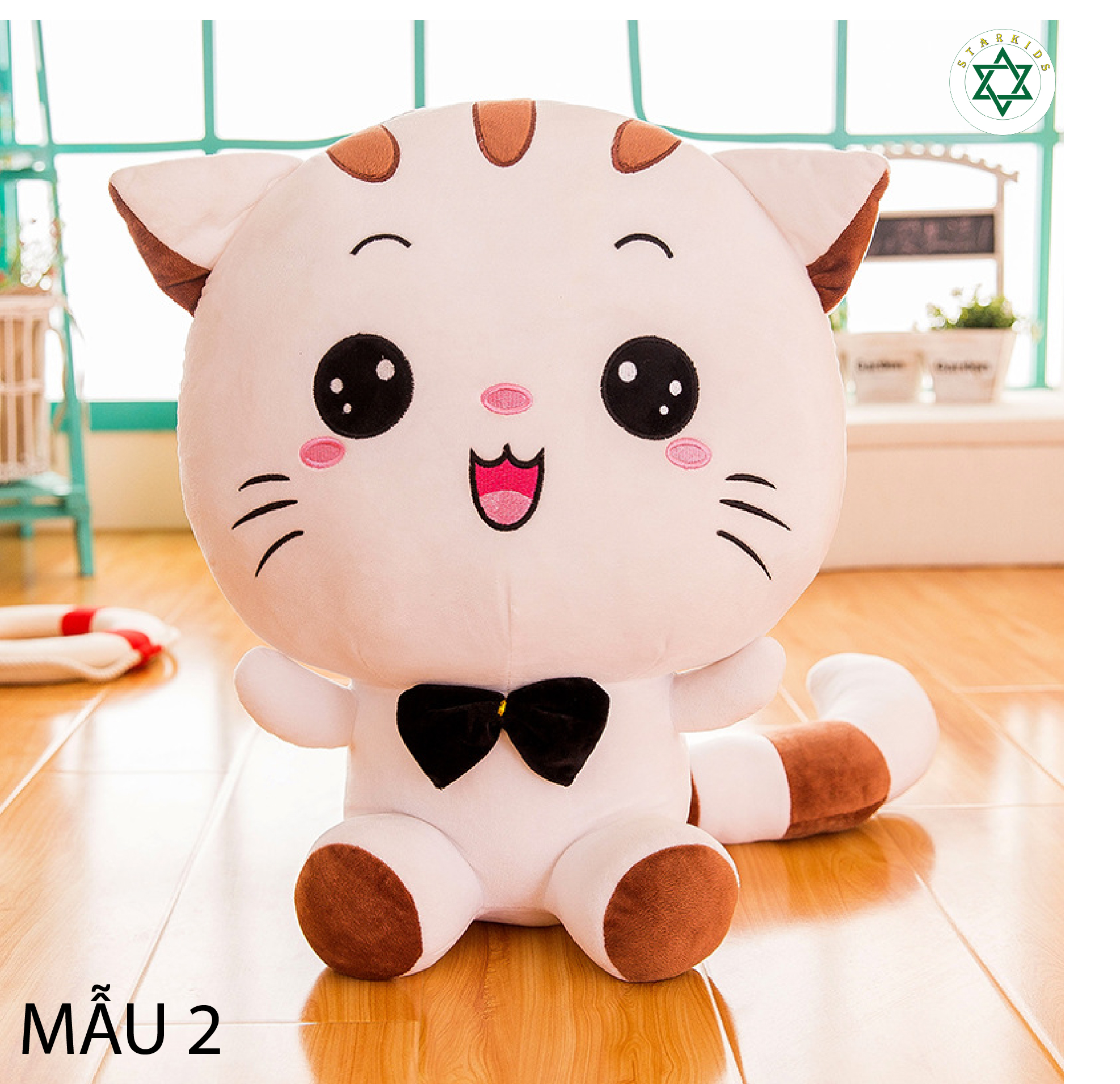 Thú Bông Mặt Mèo Cute (22cm)