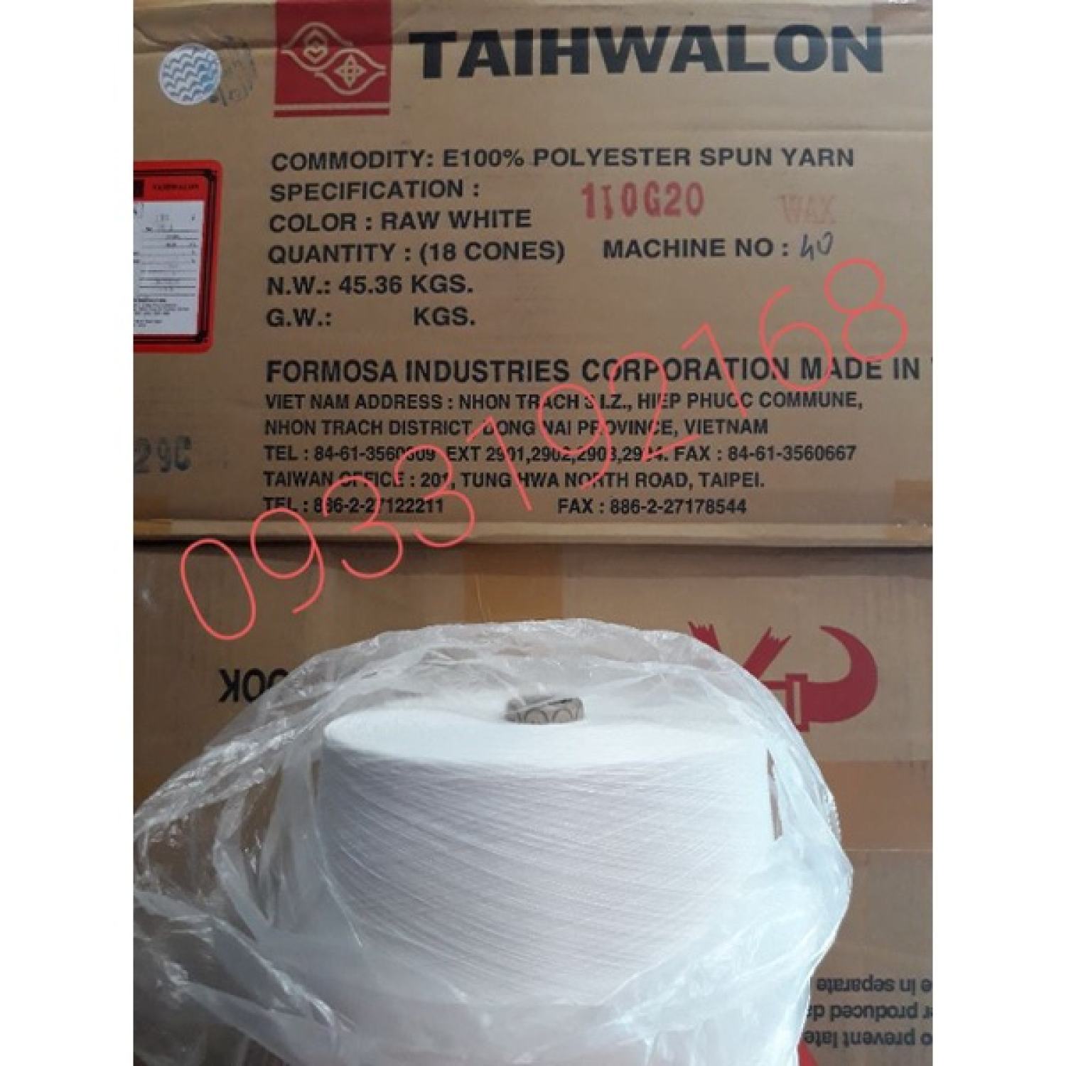 Chỉ suốt 20 dùng cho máy thêu vi tính