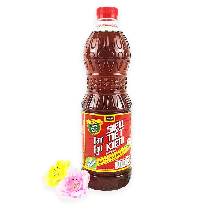 ( combo 4 chai) Nước mắm Nam Ngư Siêu Tiết Kiệm 800ml