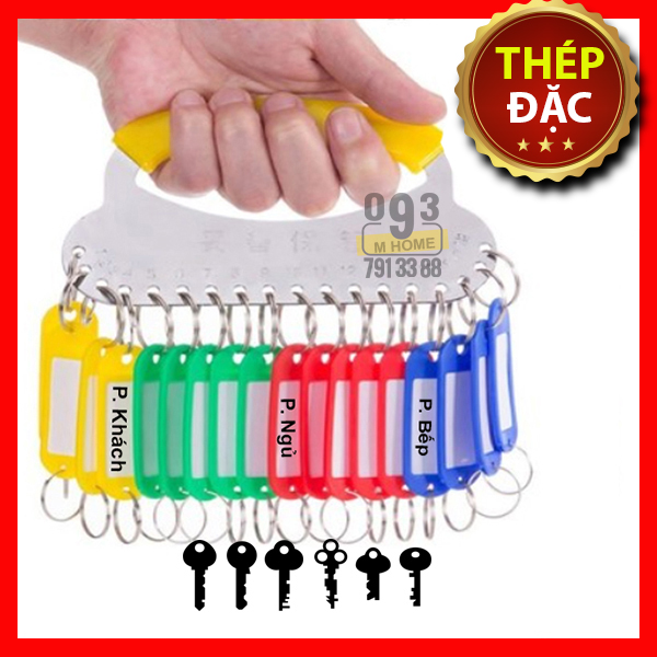 Móc Chìa Khóa Đa Năng Ví Đựng Chìa Khóa Hộp chìa khóa 18 cái 28 cái Móc Treo Kèm Thẻ Ghi Nhớ, Tay Cầm Giữ Chìa Khóa