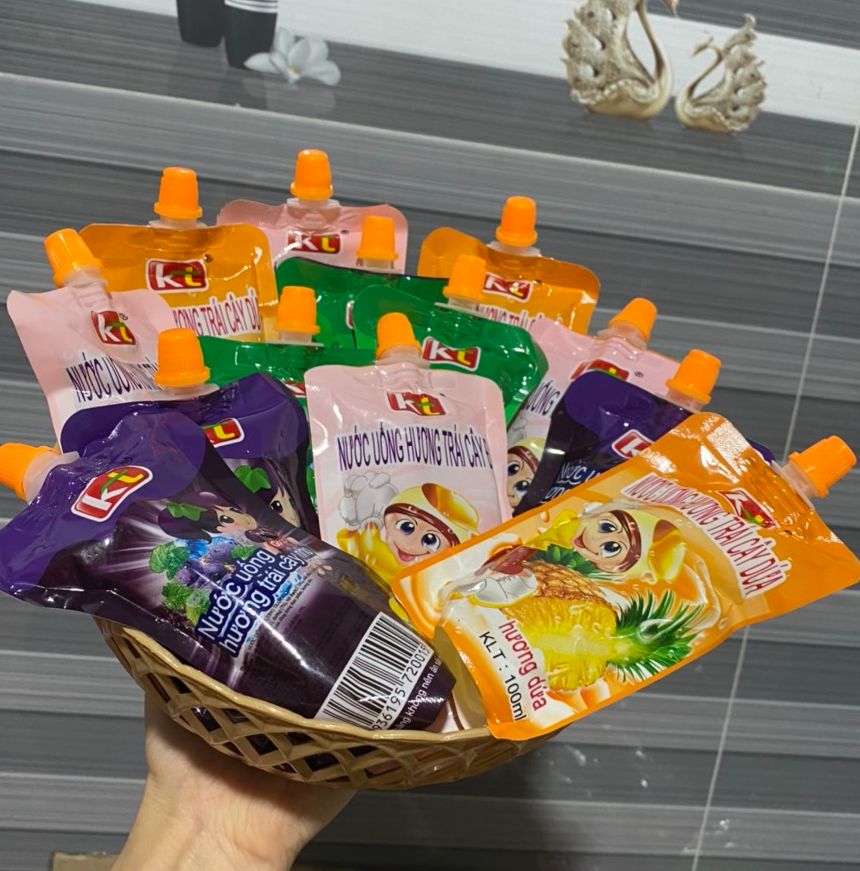 Nước Uống Hương Trái Cây Các Vị