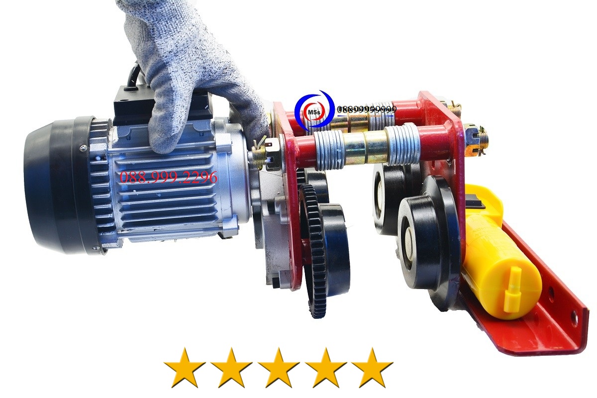 Rùa tời đện 1 tấn - con chạy 1 tấn cho máy tời