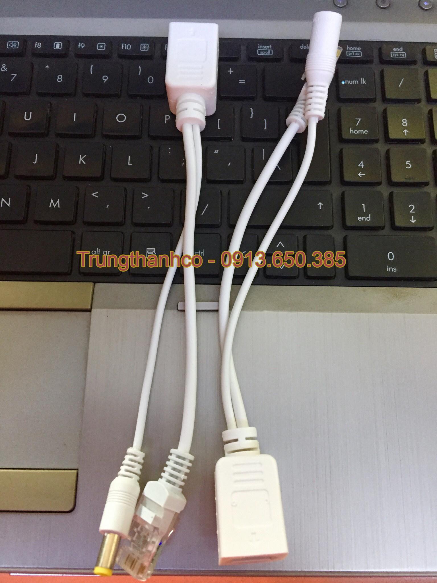 Bộ 2 Balun Chuyển Đổi POE Cho Camera IP