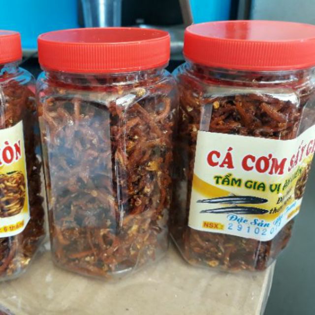 Cá cơm sữa rim đặc sản phan rang