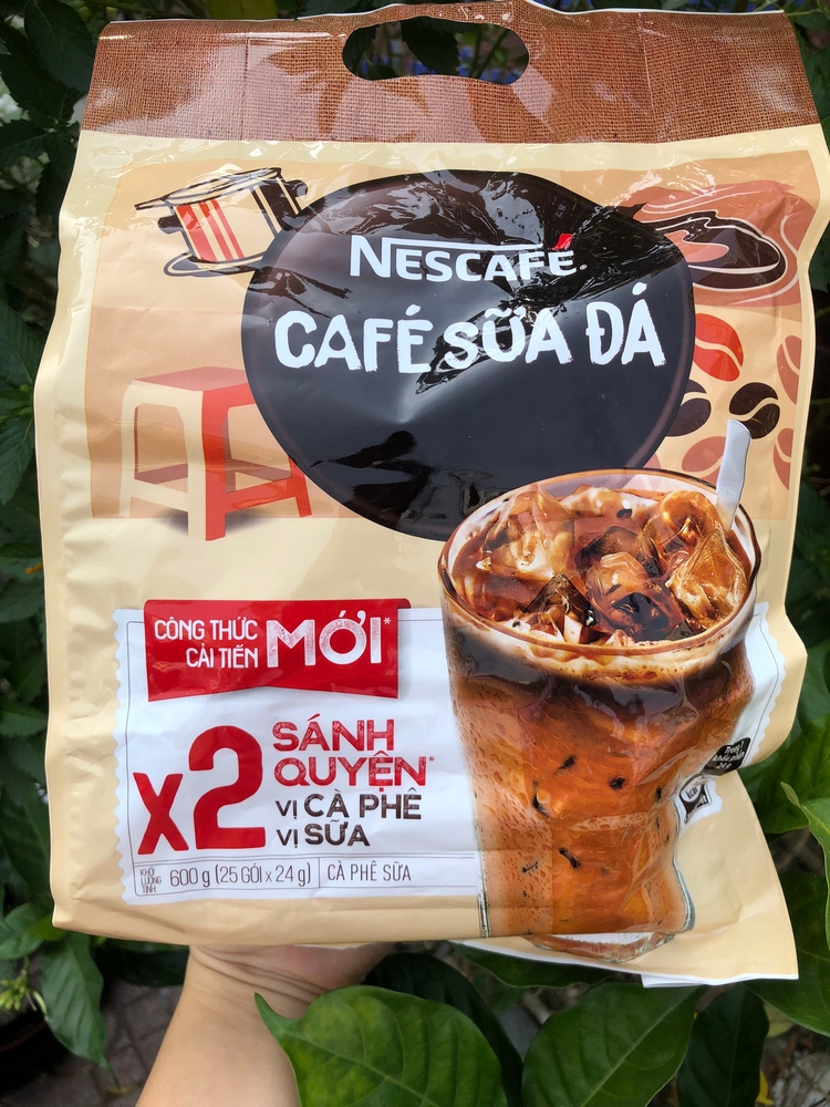 |HCM|Cà phê hòa tan Nescafé café Việt cà phê đen đá (Túi 35 gói x 16g)