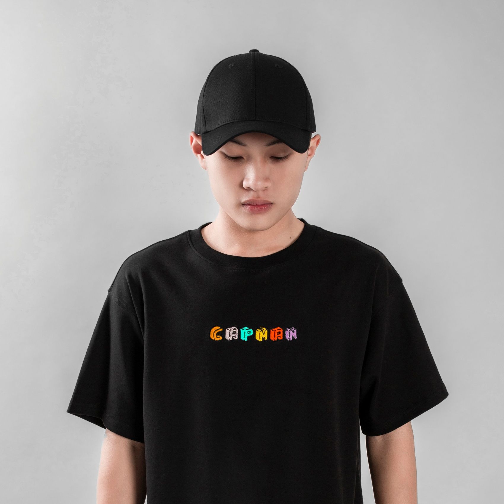 Mũ lưỡi trai trơn basic CAPMAN CLUB nam nữ unisex CM99