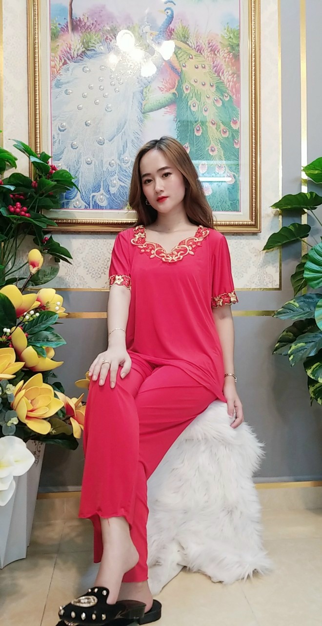 Đồ bộ nữ thun lạnh quần dài FreeSize