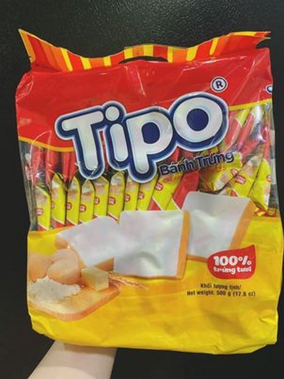 Bánh trứng tipo - ngon mê ly gói 500g