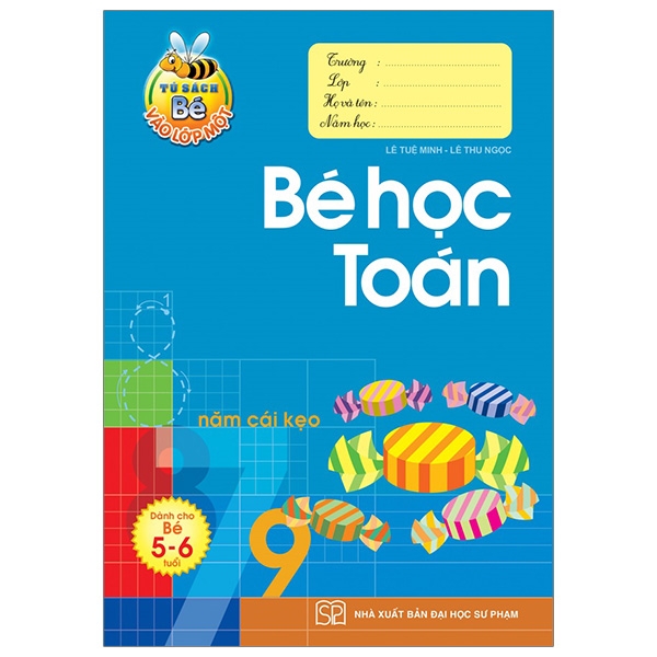 Fahasa - tủ sách bé vào lớp 1 - bé học toán